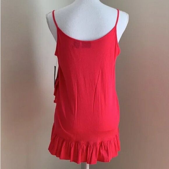 Pink Rachel Zoe Ruffle Tank Top (NWT) - Picture 5 of 6